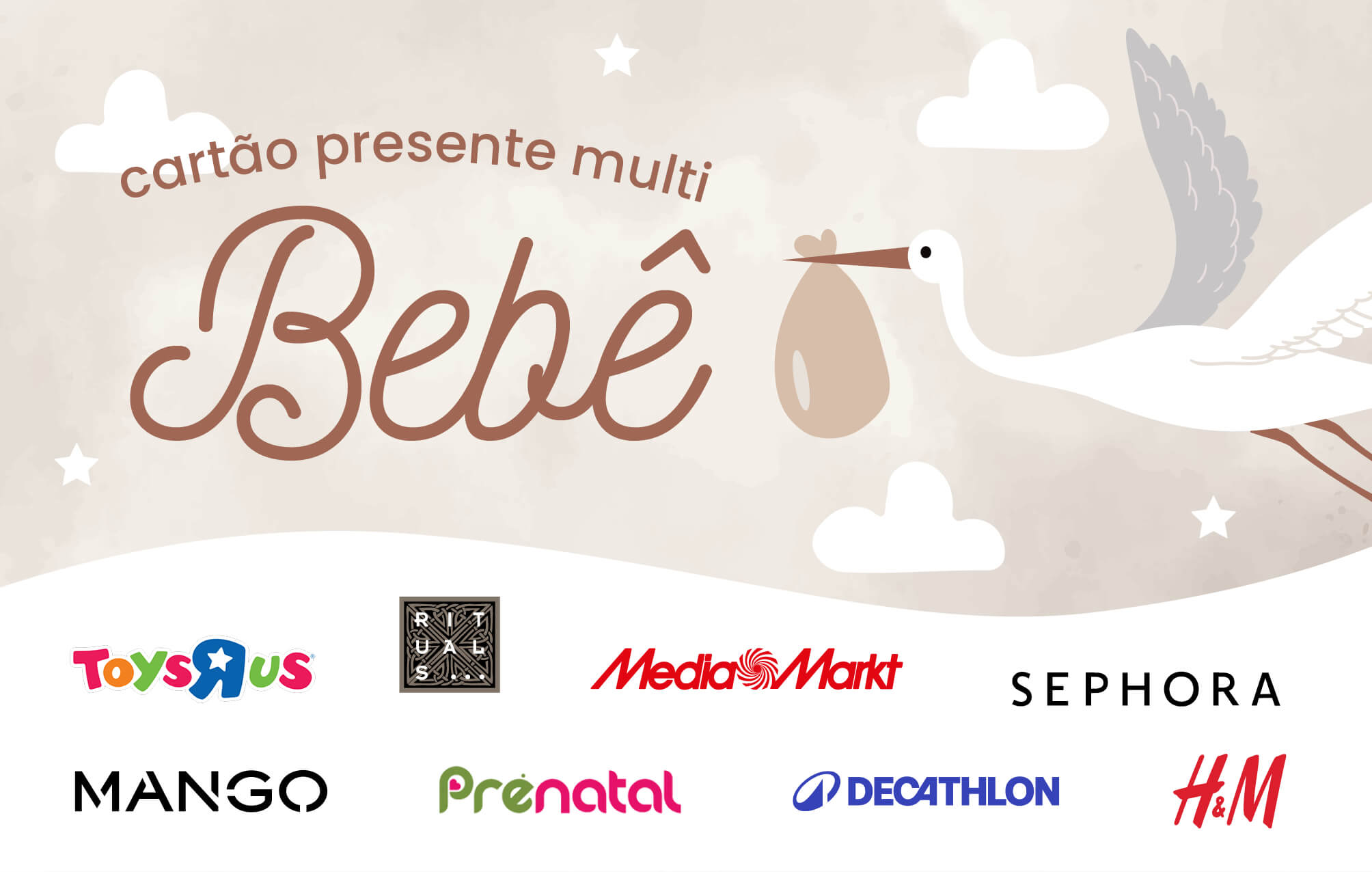 Cartão Presente para Bebê