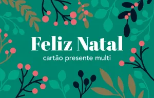 Feliz Natal Cartão Presente