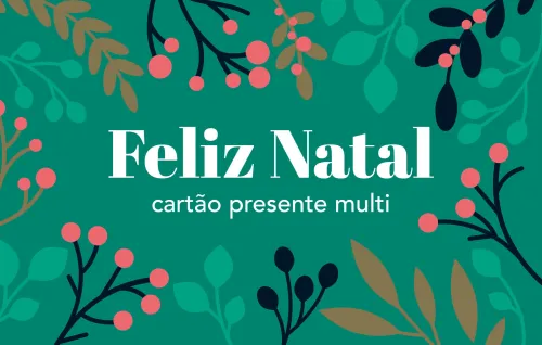 Feliz Natal Cartão Presente