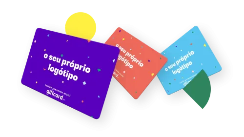 Embalagens personalizadas para cartões-presente